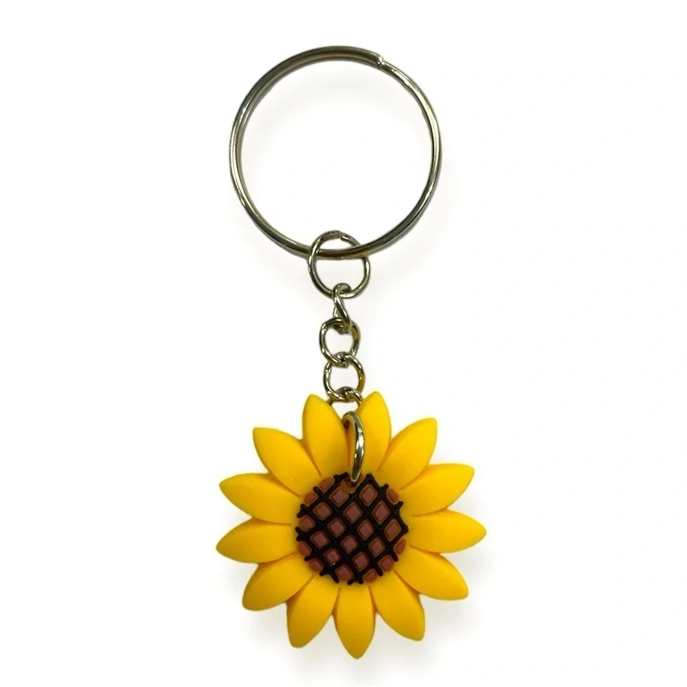 Sunflower Keychain